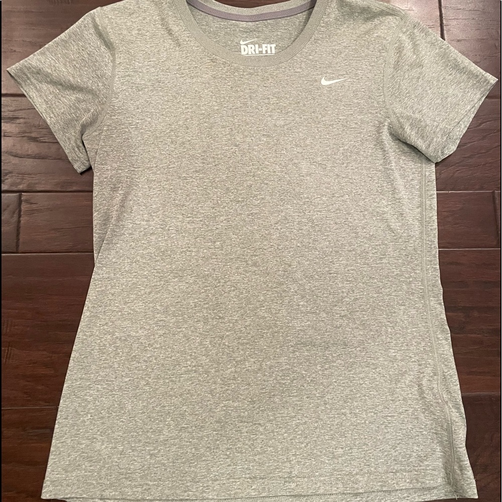 gray dri-fit womens tshirt